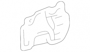 Защита арки правая Lexus RX300 98-03