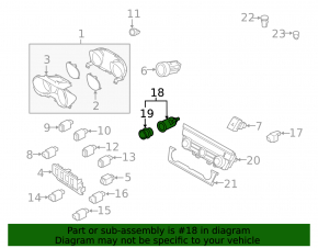 Прикуриватель центральной консоли Subaru Outback 15-19 передний