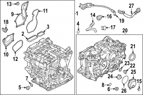 Провод массы Nissan Ariya 23-26