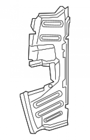 Deflector radiator dreapta Audi A6 C7 17-18 2.0T