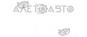 Клипса крепление фары нижняя левая Lexus RX300 RX330 RX350 RX400h 04-09