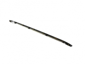 Balustradele longitudinale Jeep Compass 17- negre, cu inserții cromate