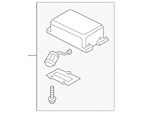 Mobile Phone Control Module VW Taos 22-25