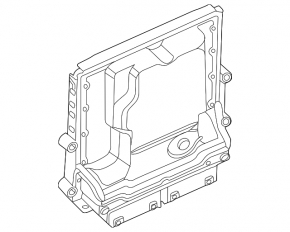 Блок ECU компьютер двигателя Ford Escape MK4 20-22 1.5T