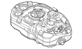 Топливный бак Kia Niro 23-26 PHEV
