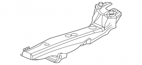 Усилитель переднего подрамника левый Honda Civic XI FE/FL 22-26