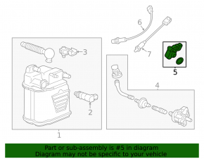 Map Sensor Buick Encore 13-21 LUV