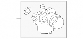 Воздуховод VW Jetta 19-21 от фильтра 1.4T