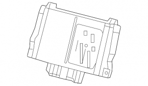 Active Saf Control Module Chevrolet Volt 16-