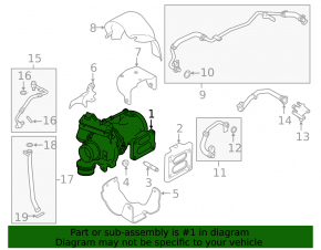 Turbină Land Rover Discovery 21-24 restul, 2.0