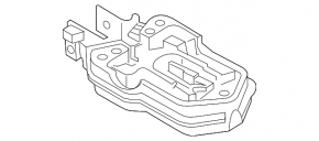 Подушка двигателя задняя Ford Escape MK4 20-26 2.0T, hybrid, plug-In, тип 1
