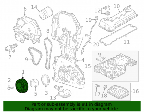 Шкив коленвала Nissan Pathfinder 13-20 2.5h