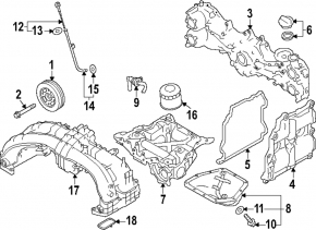 Коллектор впускной Subaru Forester 25-26 2.5