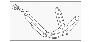 Кронштейн ABS АБС BMW i3 14-21