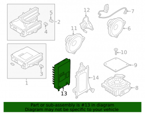 Amplificator Mini Cooper Countryman R60 10-16