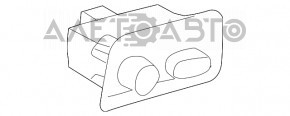 Кнопки управления подсветкой и TRIP Lexus RX300 RX330 RX350 RX400H 04-09 серая