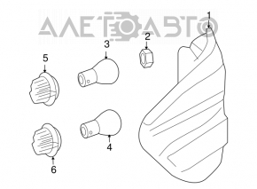 Фонарь правый Mercedes W164 ML 05-08
