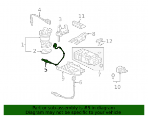 Лямбда-зонд передний второй Acura MDX 07-09