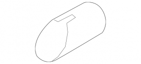 Насадка глушителя BMW 4 F32/33/36 17-20 B46 черный хром