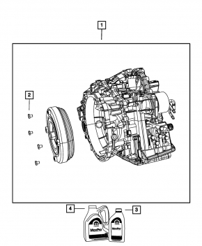 АКПП в сборе Jeep Compass 11-16 2.4 DAW AWD CVT Off-Road