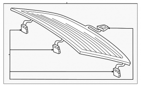 Lunetă Audi A3 22-26