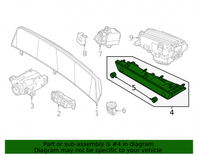 Управление климат-контролем Kia EV6 22-26