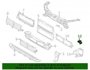 Conductă radiator stânga pentru Land Rover Discovery Sport 2020-23, 2.0