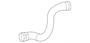 Патрубок охлаждения нижний Mercedes W167 GLE 450 20-26 3.0h