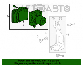 ABS АБС Chevrolet Cruze 16-