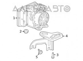 ABS АБС Honda Civic X FC 16-20