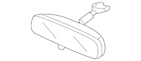Зеркало внутрисалонное Honda CRZ 11-16