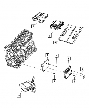 Modulul de control al transmisiei Jeep Compass 11-16