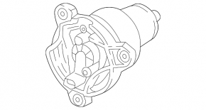 Корпус термостата Audi Q5 80A 18-24 3.0T