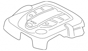 Capacul motorului Lexus GS300 06