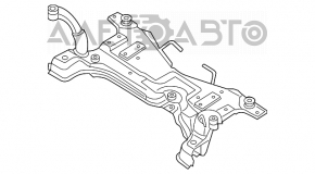 Подрамник передний Mazda3 2.3 03-08 микротрещины 2 С/Б