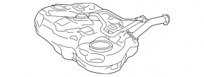 Топливный бак Toyota Prius 30 12-15 plug-in
