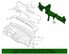 Труба подторпедная усиление Kia Sportage 23-25 HEV