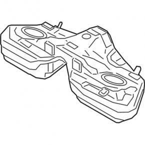 Топливный бак Ford Mustang mk6 18-23