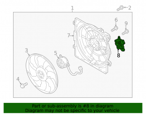 Компьютер вентиляторов Hyundai Tucson 16-18 2.0, 2.4