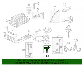 Map sensor Acura ILX 13-22 2.0