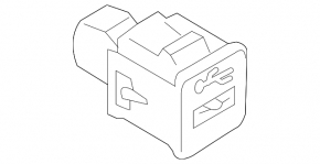 USB Hub BMW 4 F32/33/36 14-20