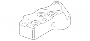 Кронштейн кпп VW Golf 15-19 1.8T