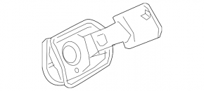 Корпус лючка бензобака Audi Q7 16-26