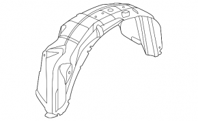 Aripa spate dreapta Nissan Rogue 21-23
