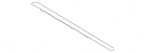 Кронштейн нижнего датчика открывания багажника ногой Mercedes W167 GLE 350 450 20-23
