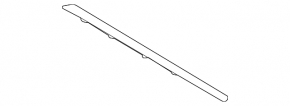 Кронштейн нижнего датчика открывания багажника ногой Mercedes W167 GLE 350 450 20-23