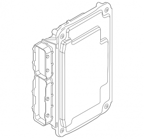 Блок ECU компьютер двигателя Ford Fiesta 11-19 1.6