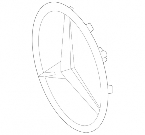 Bază emblemă grilă radiator Mercedes Clasa A V177 19-22