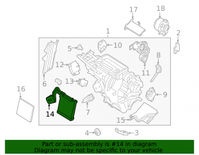 Испаритель Ford Ecosport 18-22