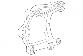 Кронштейн компрессора кондиционера Toyota Camry v55 15-17 2.5 usa